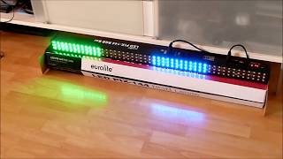 Eurolite LED Bar PIX 144 RGB [upl. by Kcirddes]