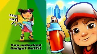 Subway Surfers Houston 2019 Yutani Gadget Outfit Gameplay [upl. by Nuawd18]