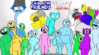 Rainbow friends vs Poppy playtime part 6 The new Rainbow friends [upl. by Netsua787]