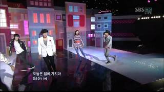 GDampTOP0213SBS Inkigayo집에 가지마Dont Leave [upl. by Ytissahc]