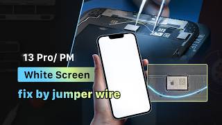 A Common Solution to iPhone 13 ProPro Max White and Green Screen Jumping Wire [upl. by Enrico]