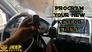 How to PROGRAM NEW KEYFOB  Keyless entry reprogram [upl. by Weir463]