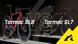 REVIEW  Nuova Specialized Tarmac SL8 vs SL7  Comparazione e differenze [upl. by Seabrook189]