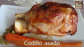 CODILLO ASADO al horno  Roasted Knuckle [upl. by Aicilla]