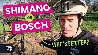 Bosch vs Shimano Ebike Motors Comparison [upl. by Gaivn]