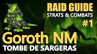 TUTO WOW Stratégie amp combat  Tombe de Sargeras  Goroth NM 2017 FR [upl. by Cynera]