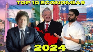 Las 10 Economías más GRANDES de AMÉRICA LATINA PIB [upl. by Giorgi984]