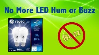 How to Stop Humm or Buzz from LED Light Bulbs [upl. by Bonnette]