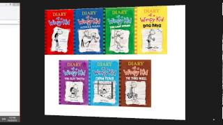 All of diary of a wimpy kid books with PDF Download [upl. by Assetan]