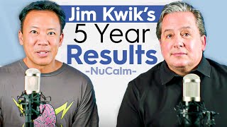 Brain Coach Jim Kwik Shares His Five Year Results Using NuCalm [upl. by Hanoj920]