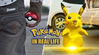 Pokémon Go in Real Life  A Short film VFX Test [upl. by Shane]