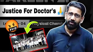 RG Kar Medical College Incident 🤬 Justice For Doctors👨‍⚕ neet2025 [upl. by Jehoash818]