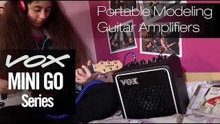 Introducing the VOX MINI GO Series of Portable Modeling Guitar Amplifiers [upl. by Maziar]