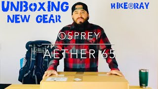 Osprey Aether 65 Unboxing [upl. by Burty]