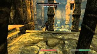 Skyrim  killing Draugr Death Overlord quotthe easy wayquot guide [upl. by Nalod56]