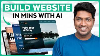 How To Build a FAST Website 🚀 Using AI [upl. by Ahsinahs701]