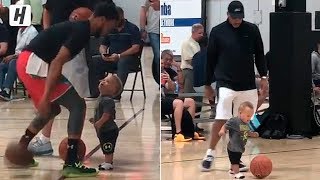 Steph Tried to Take Baby Canons Ankles Family Time with Dell Curry [upl. by Eislrahc232]