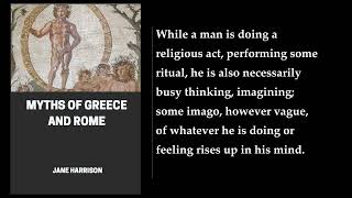 Myths of Greece and Rome 🥇 By Jane Harrison FULL Audiobook [upl. by Mikkel]