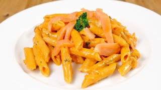 Smoked salmon pasta  You will love this creamy salmon pasta [upl. by Ahsiym]