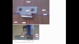 Dimentions of homemade hinge to dustcover for Technics SLD2 [upl. by Jeconiah]