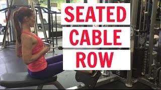 Seated Cable Row [upl. by Suiremed]