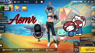 ASMR free fire gameplay 🩷 mientras como tus orejas 👂 [upl. by Merissa]