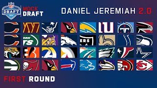 2024 FULL First Round Mock Draft Daniel Jeremiah 20 [upl. by Hulbig]