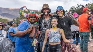 ASÍ SE VIVE EL CARNAVAL EN UN PUEBLITO DE JUJUY fue la mejor fiesta de mi vida  Uquía [upl. by Pantheas]