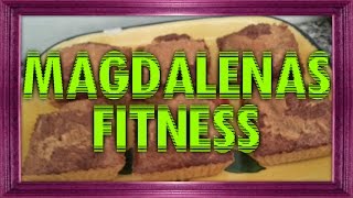 MAGDALENAS FITNESS al HORNO  MUY SALUDABLES Sin Azucares amp Sin Grasas [upl. by Adnawuj]