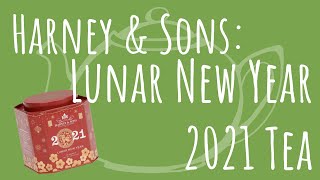 Harney amp Sons Review Lunar New Year Tea with PLASTIC FREE TEA BAGS [upl. by Eralc]