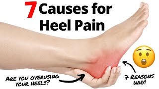 What are the 7 causes of Back of the Heel Pain [upl. by Laflam]