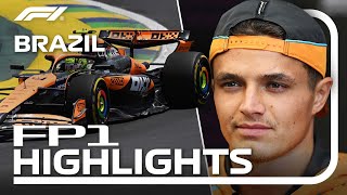 FP1 Highlights  2024 Sao Paulo Grand Prix [upl. by Ateikan]