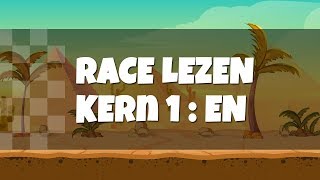 Leren Lezen Eerste Leerjaar  Race Lezen  Veilig en Vlot Kern 1  En [upl. by Khalid1]