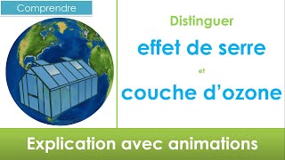 Comprendre la différence entre leffet de serre et la couche dozone en 4 niveau 4ème et plus [upl. by Raymonds]