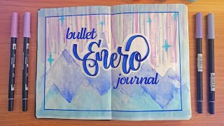 ✅ BULLET JOURNAL ENERO 2024 ✨ DESDE CERO ✨ COMO EMPEZAR [upl. by Scrogan]