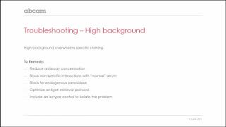 Immunohistochemistry IHC troubleshooting [upl. by Roper]