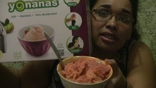 Review Yonanas Frozen Dessert Maker [upl. by Xylon949]