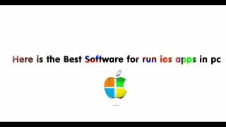 How to Run ios Apps in Windows 788110 [upl. by Mariele]