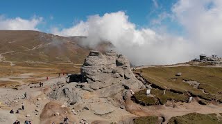 The Sphinx and Babele Rock Formations  Bucegi Mountains Plateau  Romania  4K [upl. by Otto]