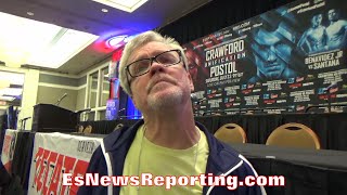 FREDDIE ROACH EXPLAINS WHY MANAGERS COULD BE AT BLAME FOR FIGHTS LIKE GOLOVKIN VS BROOK [upl. by Muirhead555]