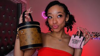 ASMR  Purse Collection 👛 Tapping Scratching Whisper Rambles ✨ [upl. by Nnairac433]