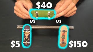 5 Tech Deck VS 40 AND 150 Fingerboard [upl. by Nalek]