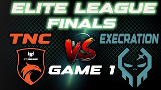 TNC VS EXECRATION GAME 1  ELITE LEAGUE SEASON 2 SEA CLOSED QUALIFIERS FINALS [upl. by Uriah]