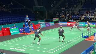 Muhammad Shohibul FIKRIBagas MAULANA vs Satwiksairaj RANKIREDDYChirag SHETTY  Malaysia Open 2024 [upl. by Cardon185]