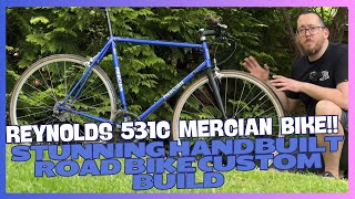 Transforming My Mercian 531c Reynolds Into A Sleek Flat Bar Road Bike Custom Build [upl. by Tris916]