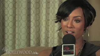 Keri Hilson Answers Twitter Questions  HipHollywoodcom [upl. by Ahsenek464]