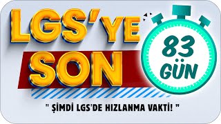 LGSye Son 83 Gün ⏳ 2024 LGS Dershanesinde Son Fırsat❗ [upl. by Deehsar]