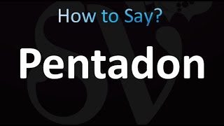 How to Pronounce Pentadon correctly [upl. by Buttaro528]