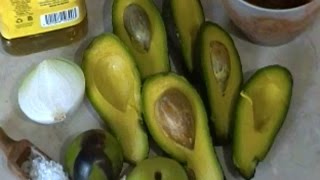 Salsa de aguacate con chipotles RecetasdeLuzMa [upl. by Ereynihc]