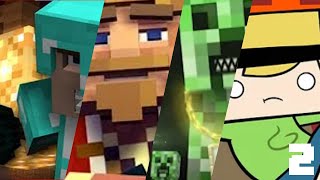 The Ultimate Minecraft Song Mashup PART 2 150K Special [upl. by Ak]